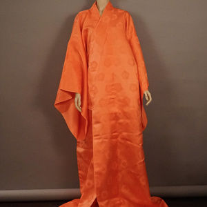 Pink silk hand made vintage kimono, never worn